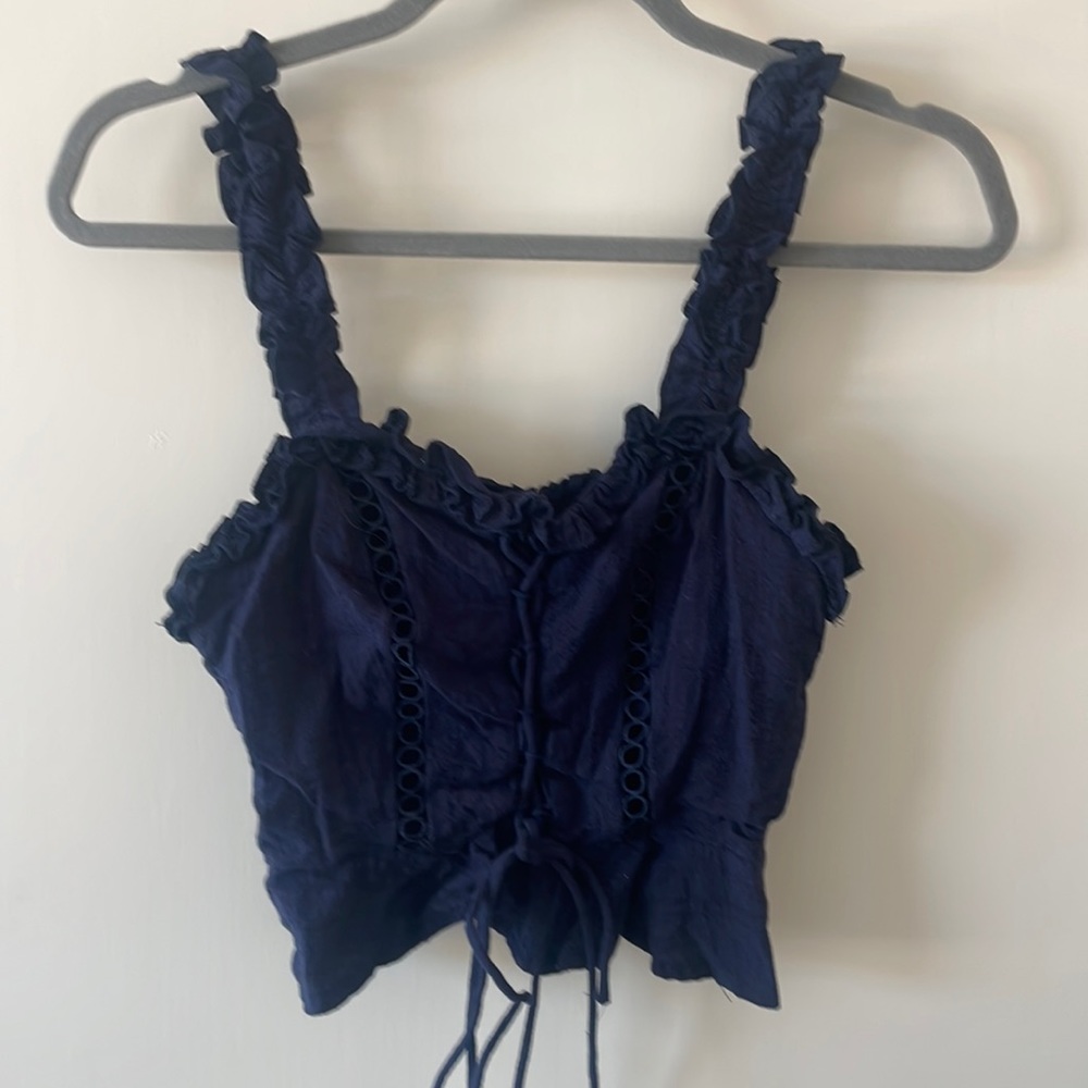 Skylar + Madison navy blue tank M